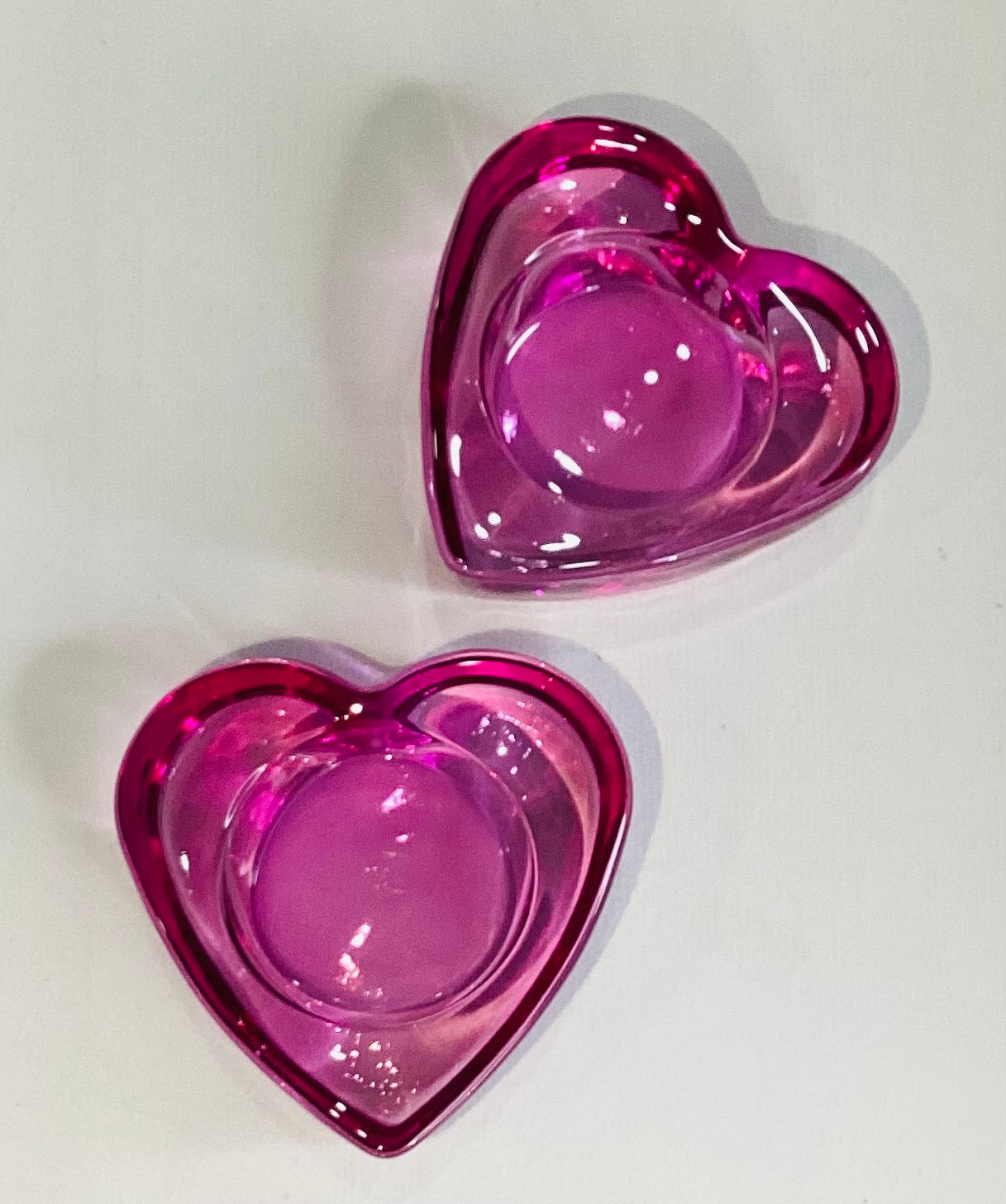 GODETE CORAZÓN ROSA SIN TAPA