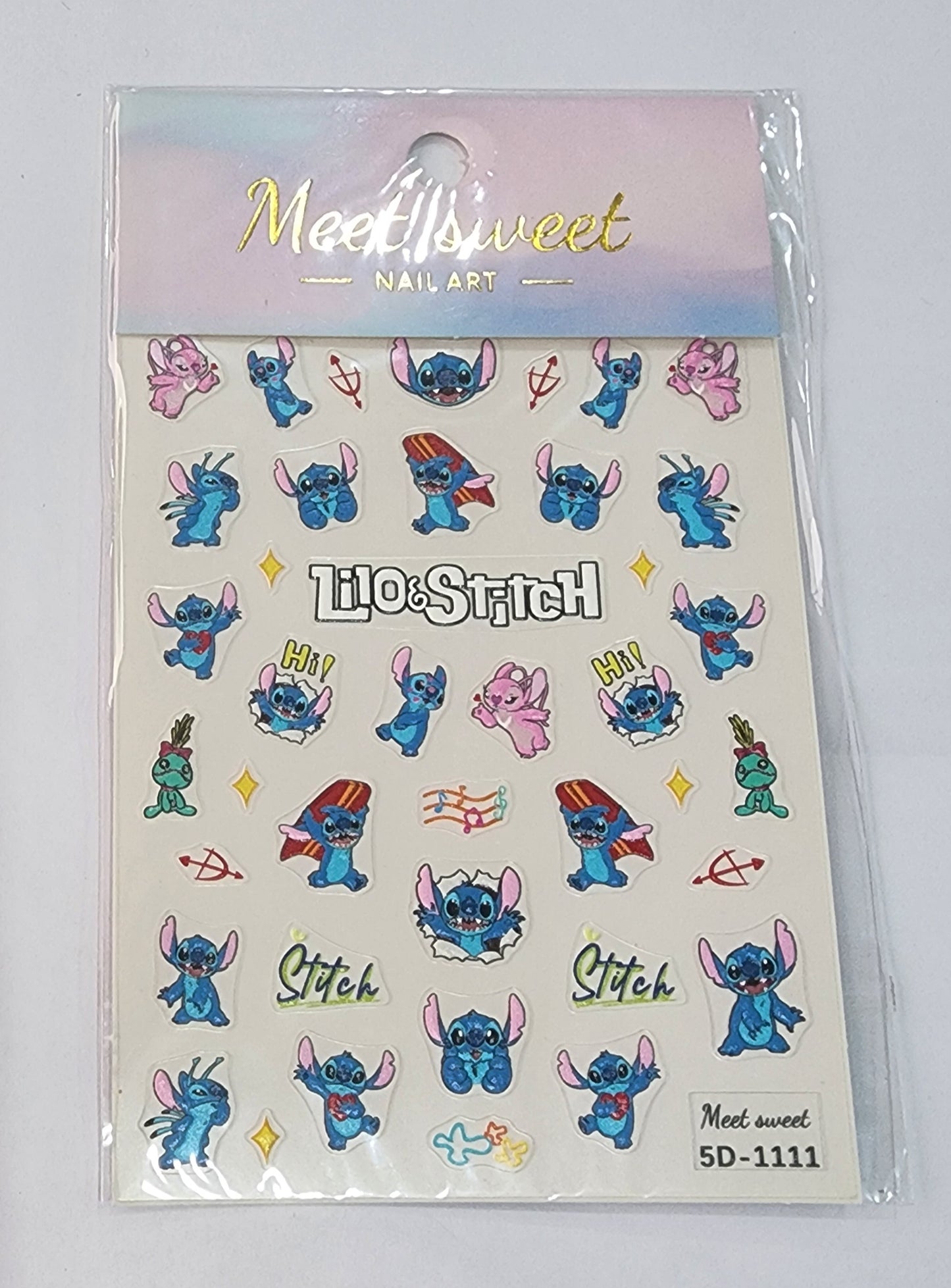 Stiker 3D 1 pz Distintos diseños