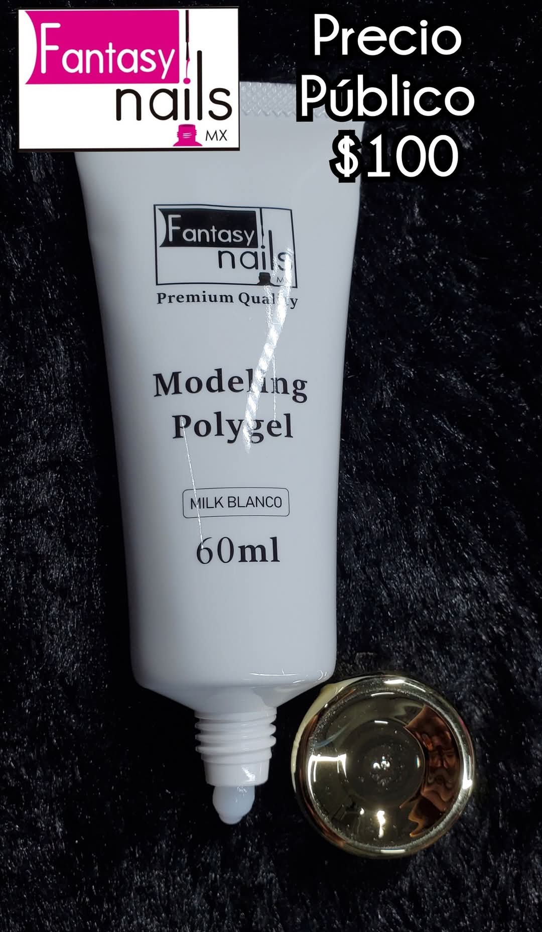 Poligel Fantasy Nails Milk blanco
