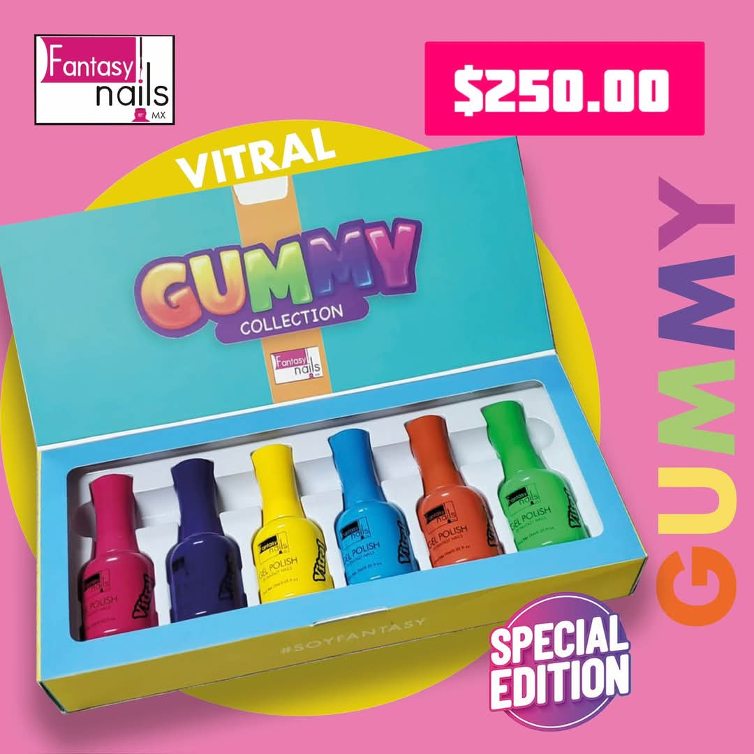 Coleccion Gummy Fantasy Nails
