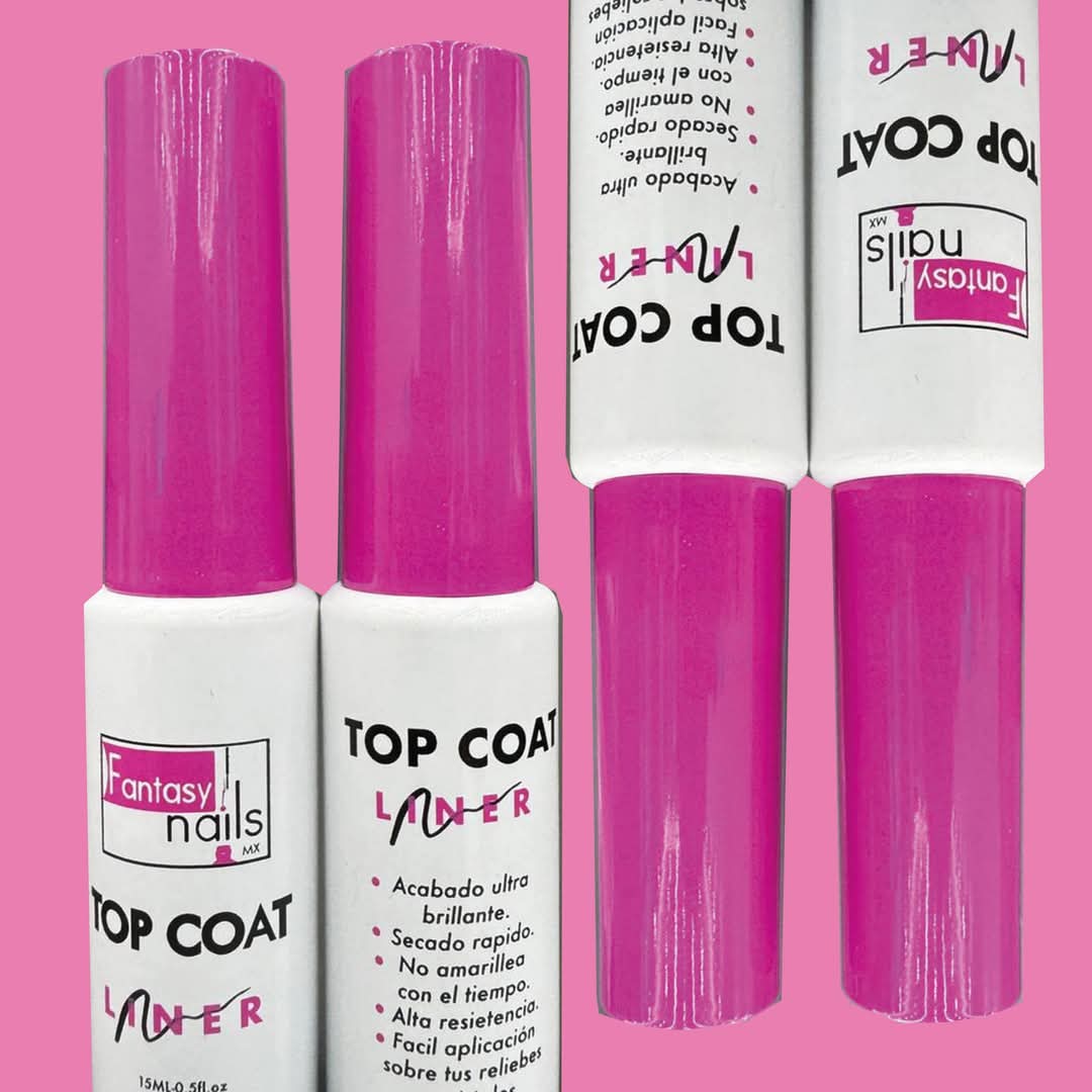 Gel liner Top coat Fantasy Nails