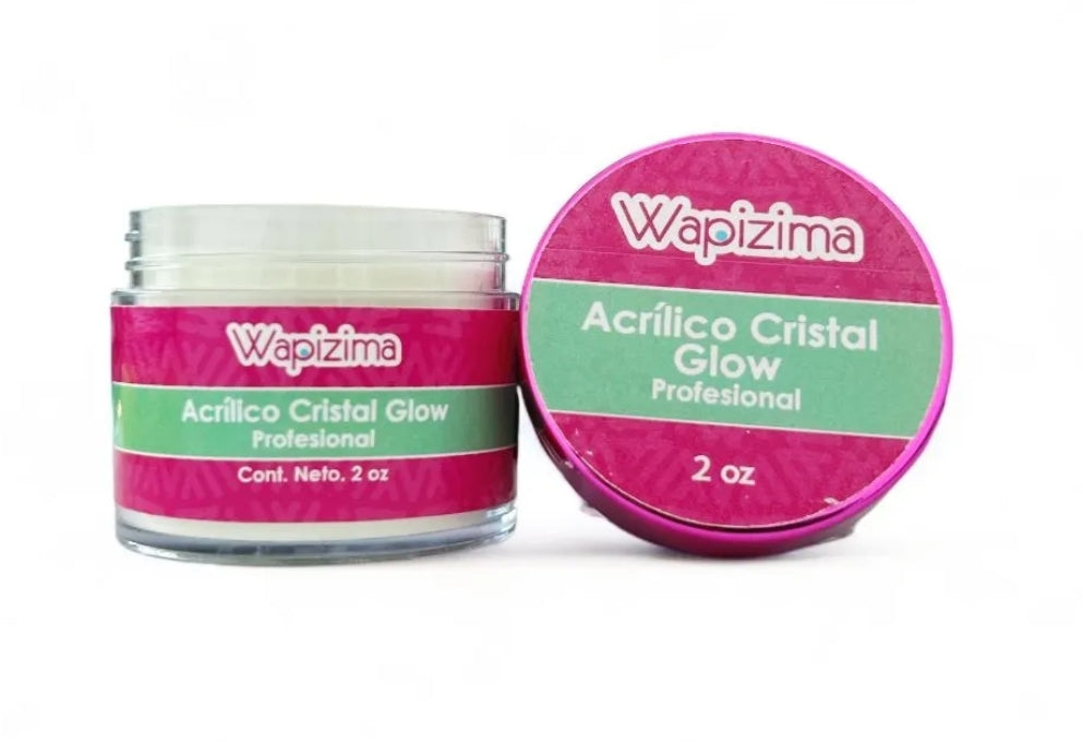 Acrilico cristal Glow Wapizima 2 oz.