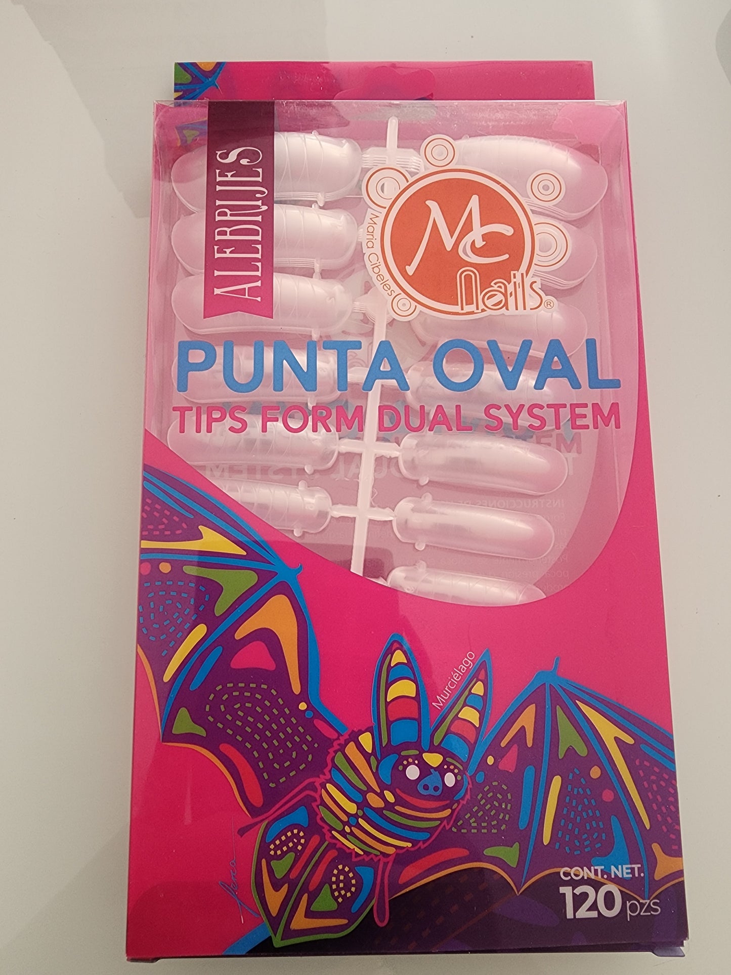 Tips Dual System punta oval 120 pz.