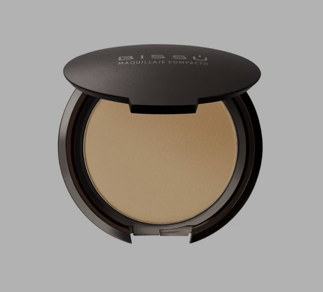 Maquillaje compacto Bissu 08 Wheat