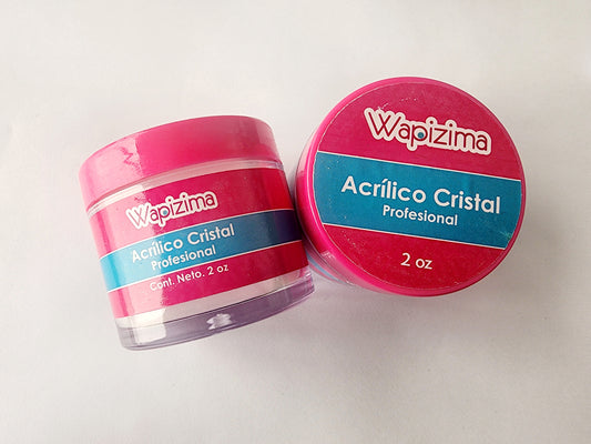 Acrilico cristal profecional Wapizima 2 oz.