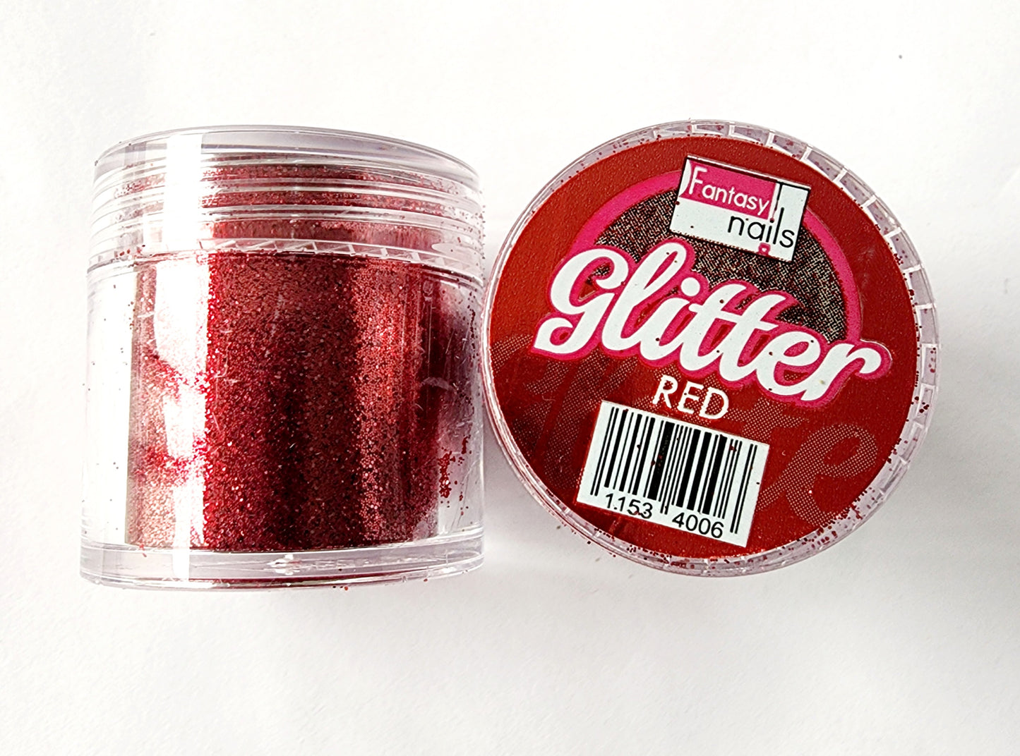 Glitter #34 Rojo Fantasy Nails 1 pz.