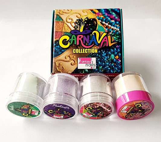 Coleccion Carnaval 4 pz Fantasy Nails