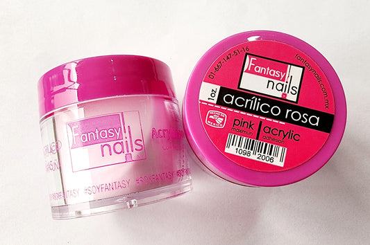 Acrilico Rosa 1 oz. Fantasy Nails