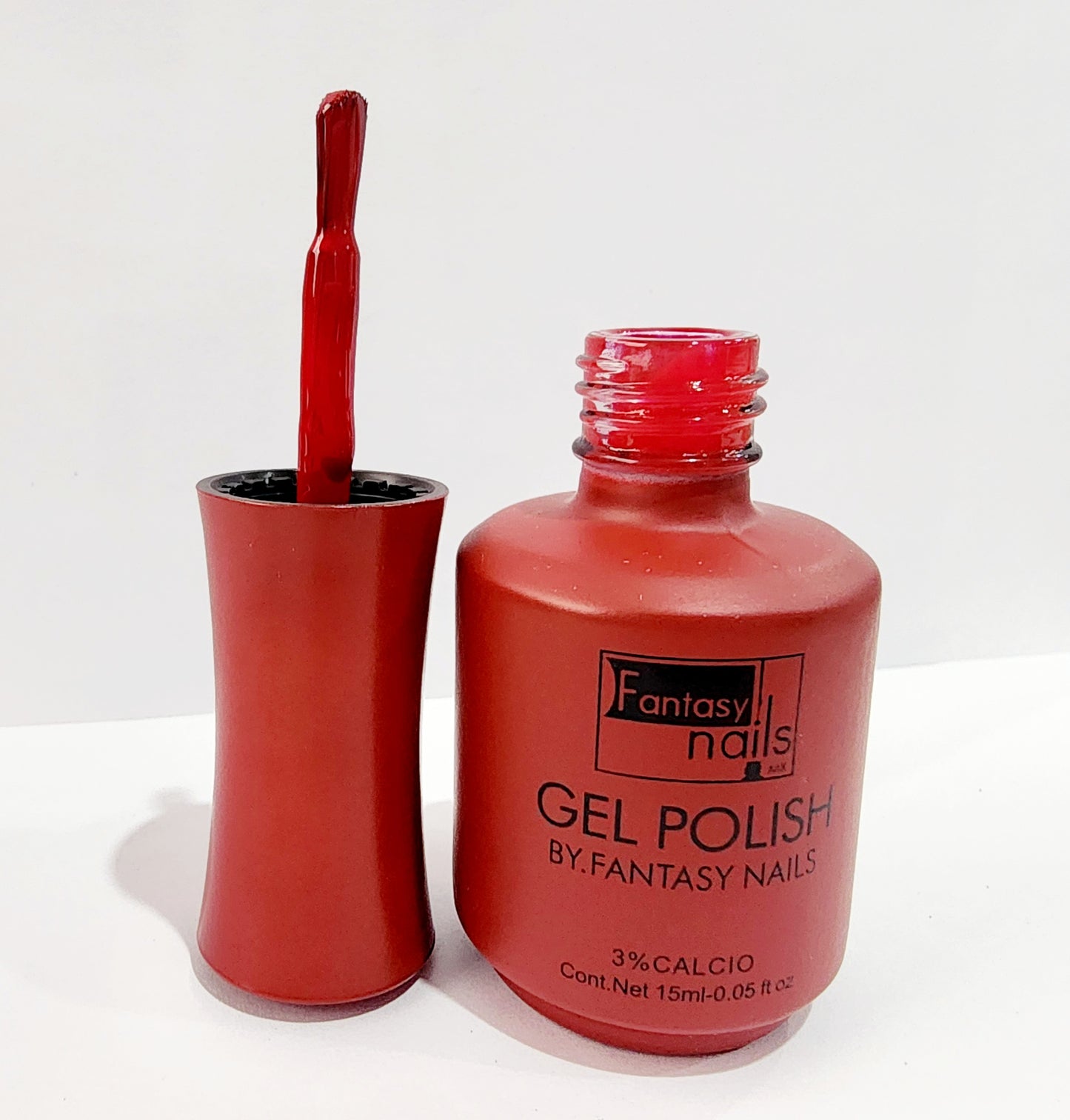 Gel Color Rojo Competencia #24 15 ml. Fantasy Nails