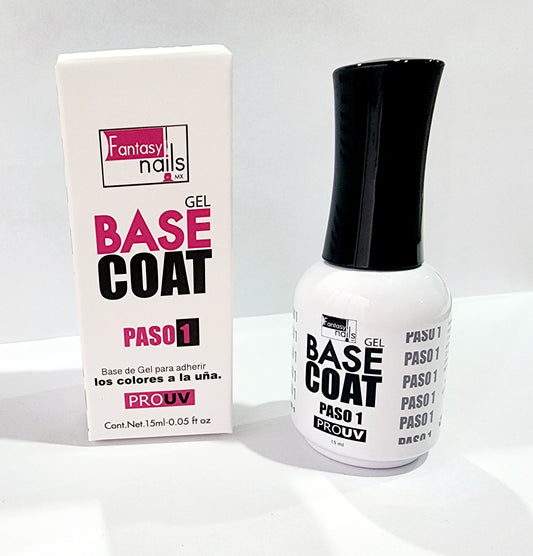 Gel Base Coat paso 1 con. Net. 15 ml. Fantasy Nails