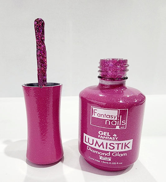 Gel Lumistik Morado 15 ml. Fantasy Nails