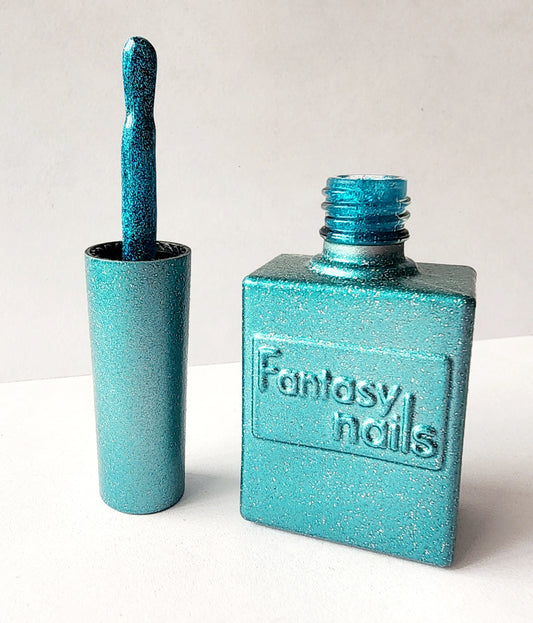 Gel Fine+Tornasol azul 15 ml. Fantasy Nails