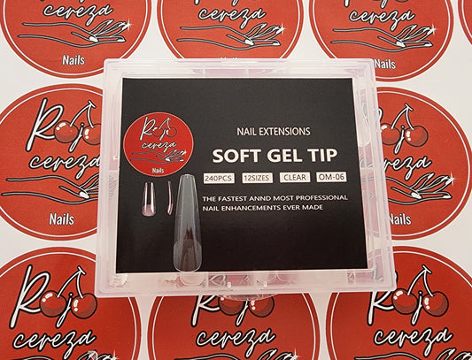 Soft Gel Tip - 06 Rojo Cereza 🍒
