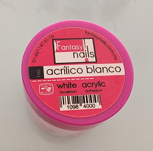Acrilico Blanco Fantasy nails 1oz