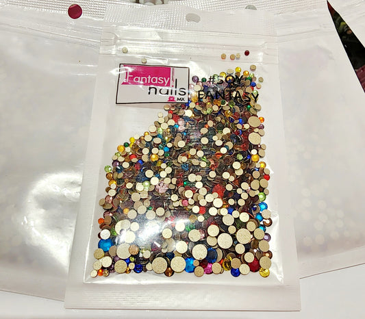 Cristal mix colores Fantasy Nails