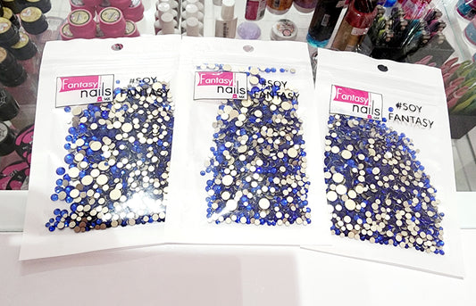 Cristal azul Fantasy Nails
