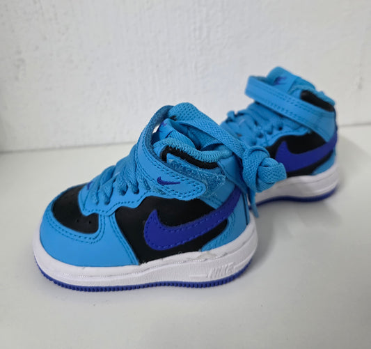 Teni Nike azul/negro 8 cm