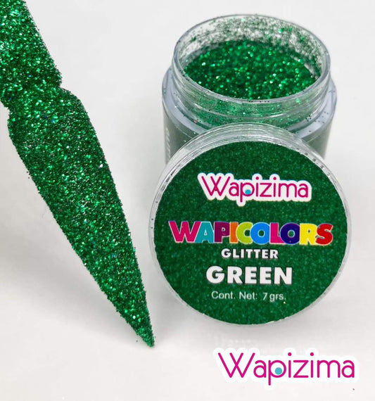 Glitter Wapizima Green