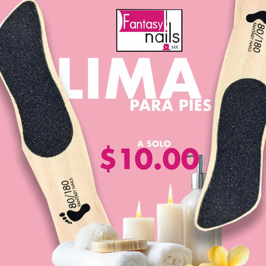 Lima para pies 80/180 Fantasy Nails