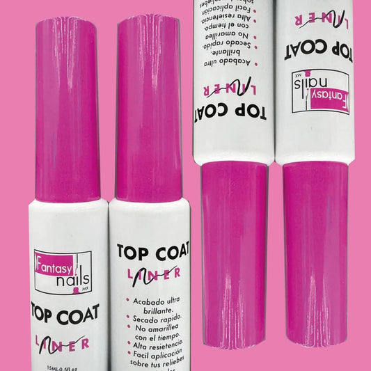 Gel liner Top coat Fantasy Nails
