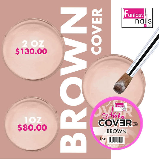 Acrilico Brown 1 oz Fantasy nails