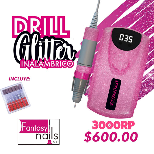 Dril Glitter inalambrico Fantasy Nails