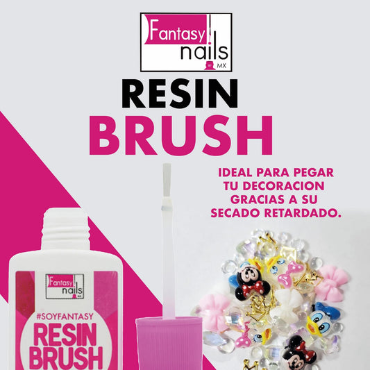 Resina Brocha secado rápido Fantasy Nails