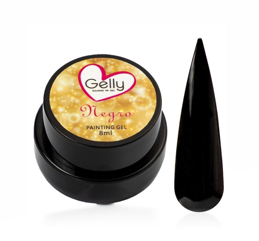 Peinting gelly Negro 8ml.