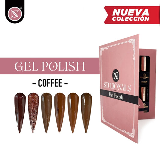 Coleccion Gel polish Coffe Studio Nails