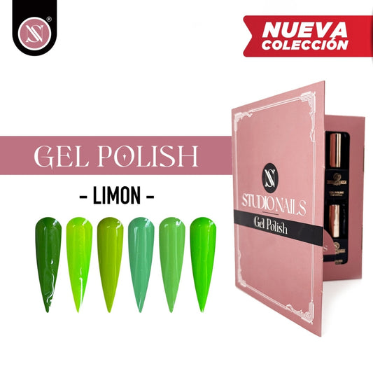 Coleccion Gel Polish Limón Studio Nails