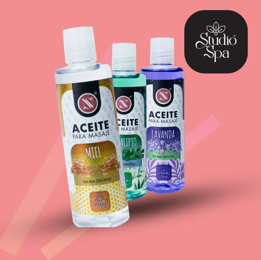 Studio spa aceite para masaje Miel
