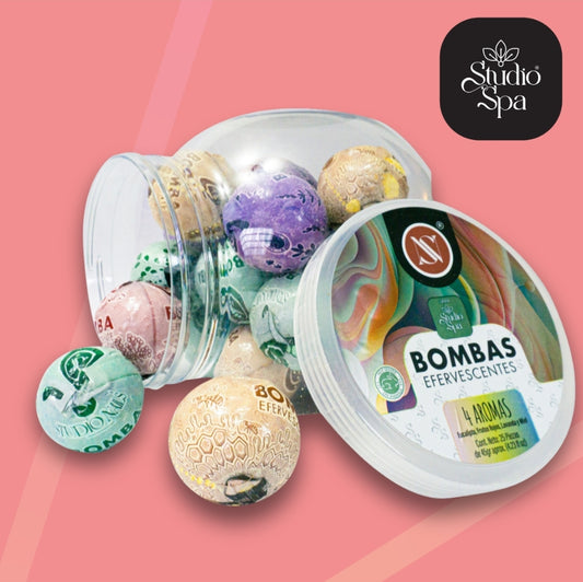 Studio spa bombas efervescentes individual