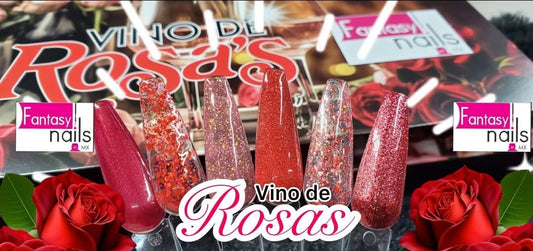 Coleccion Vino de rosas Fantasy Nails