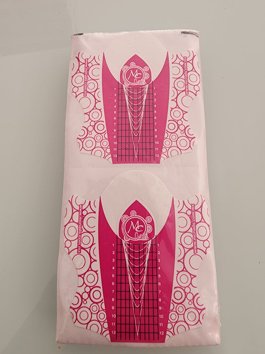 Paquete de forma escultural Rosa grande 100 pz MC