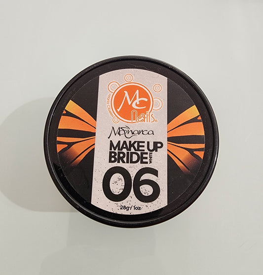 Polvo acrilico 1 oz. Monarca Makeup Bride Whithe #6