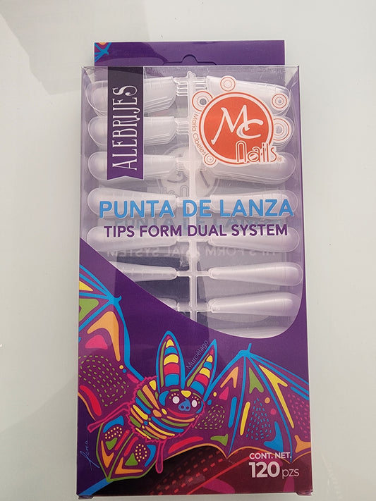 Tip Dual System punta de lanza 120 pz.