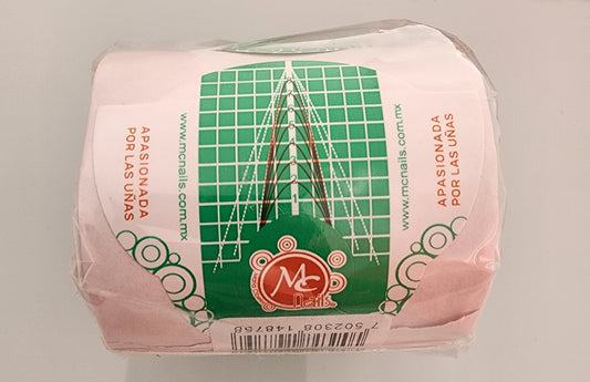 Forma escultural verde chico 100 pz MC