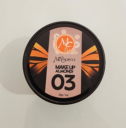 Polvo acrilico 1 oz. Monarca Makeup Nude #3