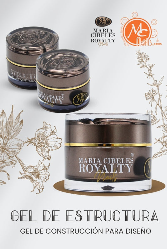 MC Royalty Structure gel Tarro Cristal uv 20 ml.