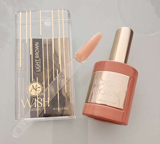 Mc wish edición light Brown nude  gel 40 ml.