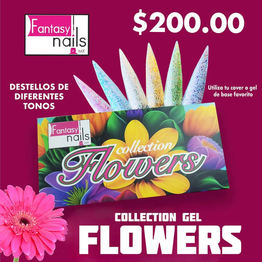 Coleccion Flowers Fantasy Nails