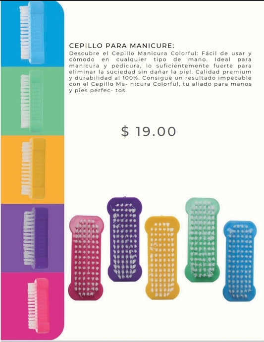 Colorful cepillo p/uñas Mc