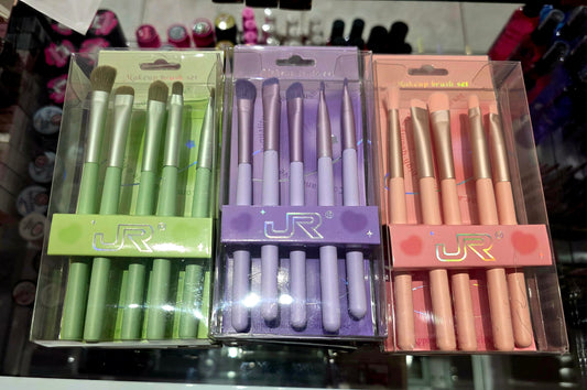Set de brochas para maquillaje JR
